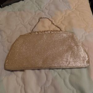 Silver evening Purse